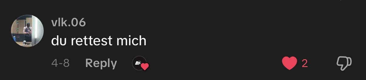 TikTok Kommentar 11